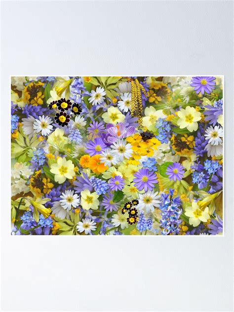 "Spring Flowers" Poster for Sale by pixexstore | Redbubble