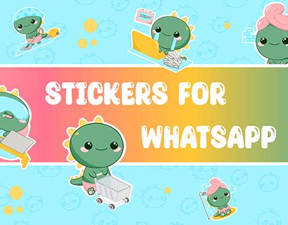 WhatsApp Stickers Cartoon Projects :: Photos, videos, logos, illustrations and branding :: Behance