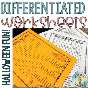 Halloween Coordinate Graphing Activity & Halloween Fun Worksheets