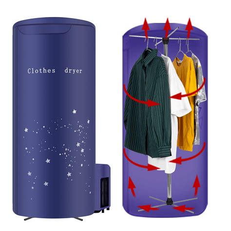 Clothes Dryer Portable Travel Mini 900W dryer machine,Portable dryer for apartments,Nekithia New ...