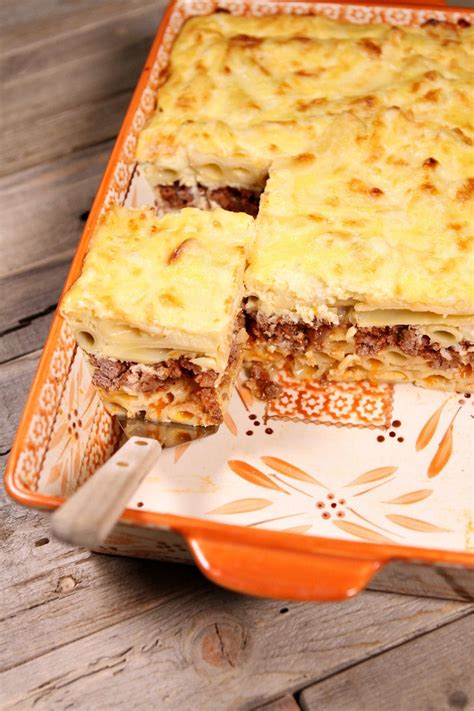 Pastitsio (Greek Lasagna) - Recipe Girl