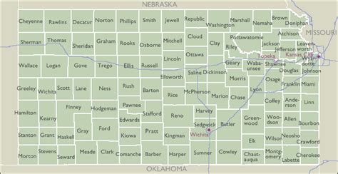 County Zip Code Maps of Kansas - DeliveryMaps