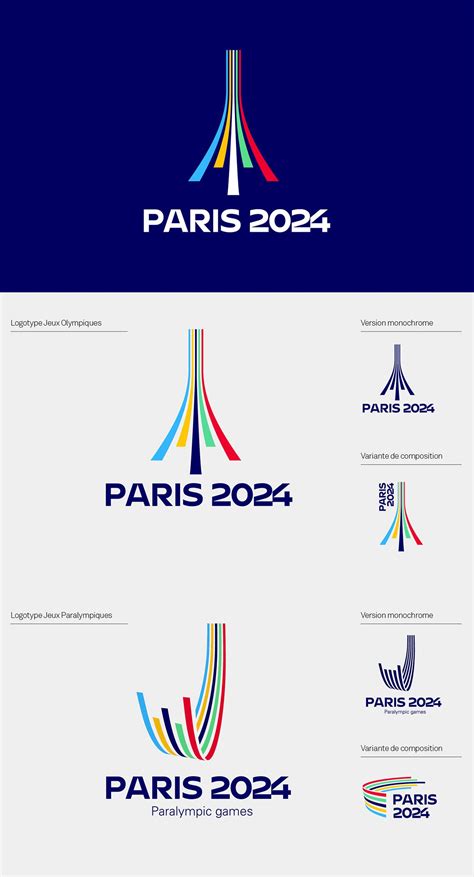 Paris 2024 Olympic Games — Graphic Design and Brand Proposal by Graphéine | Branding design logo ...