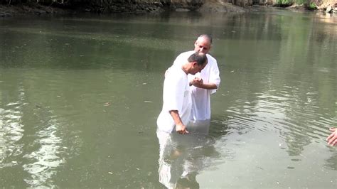 Jordan River Baptism Service - YouTube