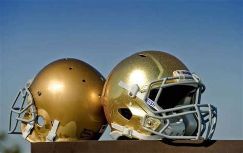 Gilded Head Guards : Notre Dame Gold Helmets