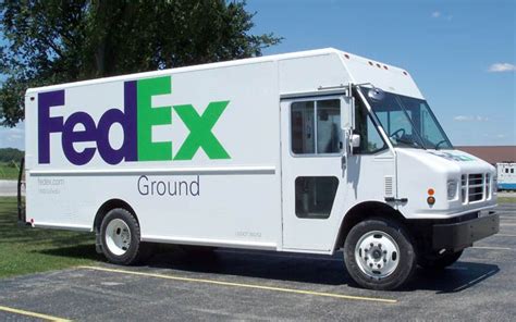 FedEx Ground Delivery Truck