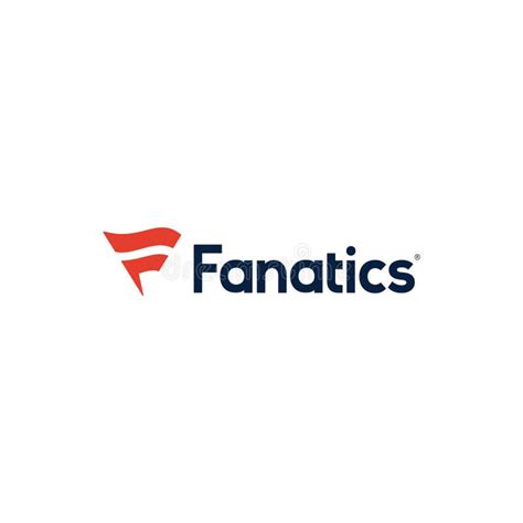 Fanatics Logo Editorial Illustrative on White Background Editorial ...