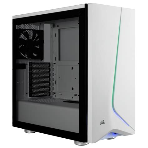 Corsair Carbide SPEC 06 White RGB Mid Tower Case - CC-9011147-WW