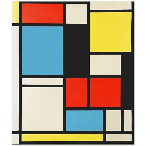 Mondrian Composition In Red Blue And Yellow 1937 42 M - vrogue.co