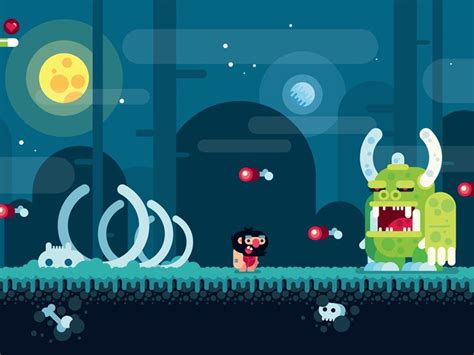 Flat Design Game Design Tutorial, 2D Platformer Game | Game level design, Flat design ...