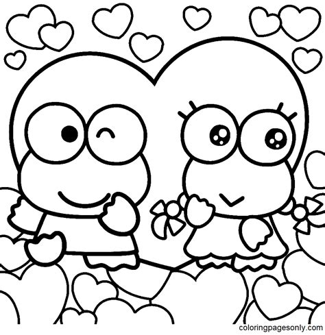 23+ keroppi coloring pages - LarebKurtis