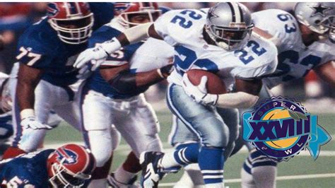 Flashback- Emmitt Smith dominates Super Bowl 28 - YouTube