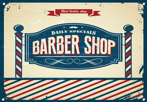 Barber Shop Metal Sign, Barbers Decor, Barbers Signs, Barber Sign, Hair ...