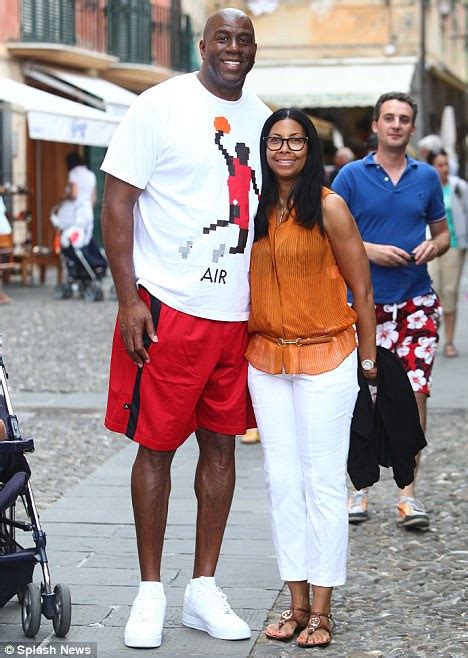 Entertainment News: Magic Johnson and wife spotted in Italy on Vacation