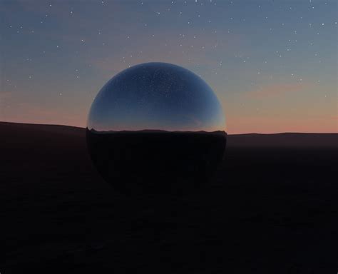 Desert Night Sky with Stars 360 HDRI - FlippedNormals