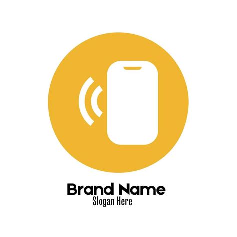 Handphone logo vector design illustration, brand identity emblem 24507342 Vector Art at Vecteezy