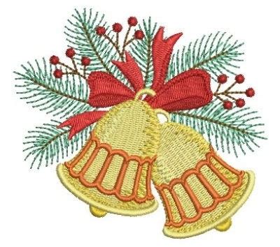 Festive Christmas 2 - 4x4 - Products - SWAK Embroidery