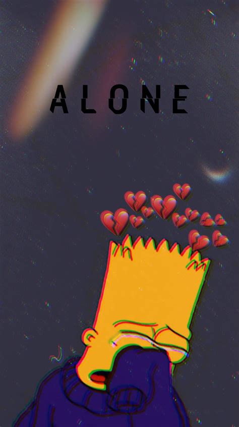 Bart Simpson Depressed Wallpapers, Depressed Simpsons Wallpapers - Wallpaper Cave, Simpson ...