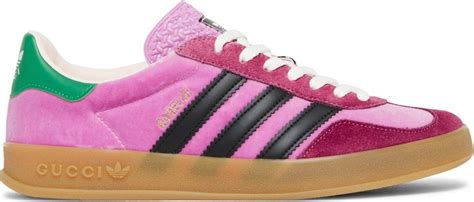 Buy Adidas x Gucci Wmns Gazelle 'Pink Velvet' - 707864 9STU0 5960 | GOAT