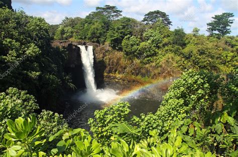 Rainbow Falls (Big Island, Hawaii) Stock Photo by ©hdamke 10818793