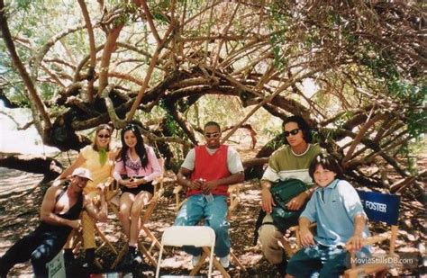 Power Rangers Turbo - Behind the scenes photo of Roger Velasco & Selwyn Ward