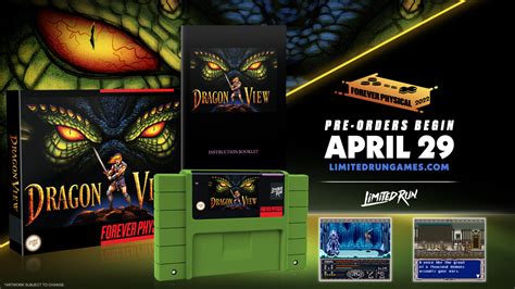 Dragon View (SNES) – Limited Run Games