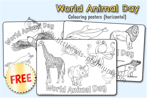 'World Animal Day' Activities/Games/Resources - Early Years/EYFS/Preschool/Pre-K Editable ...