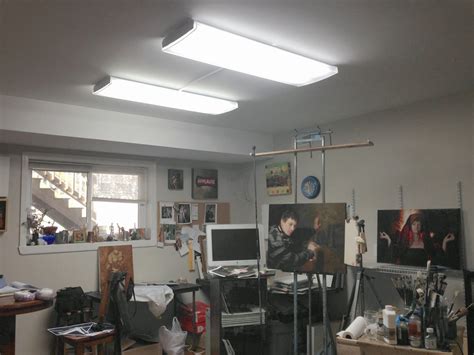 Terry Strickland Art: Correct Lighting for an Artist's Studio