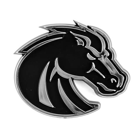 Boise State Molded Chrome Emblem | Fanmats - Sports Licensing Solutions, LLC