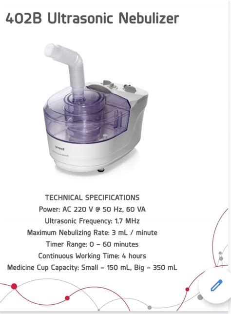 Yuwell Ultrasonic Nebulizer at Rs 3500/piece | Daulatpura | Ghaziabad ...