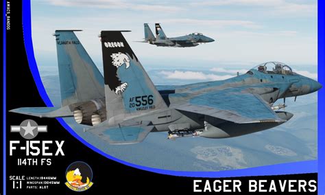 114th Fighter Squadron "Eager Beavers" F-15EX