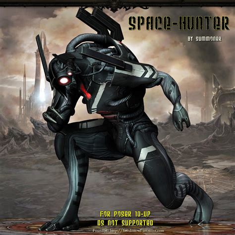 Summoner's Space-Hunter ( Fan Art For Poser ) Updated For DS - Free ...