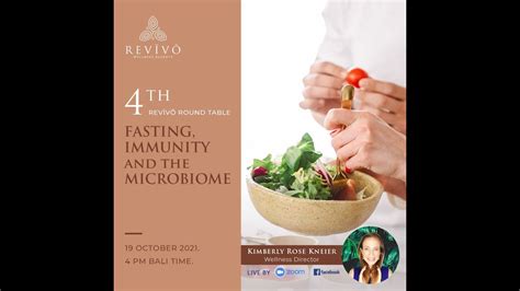 Fasting, Immunity and the Microbiome - REVĪVŌ Round Table - YouTube