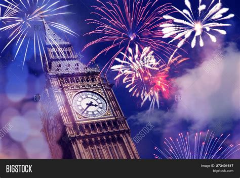 Fireworks Over Big Ben Image & Photo (Free Trial) | Bigstock