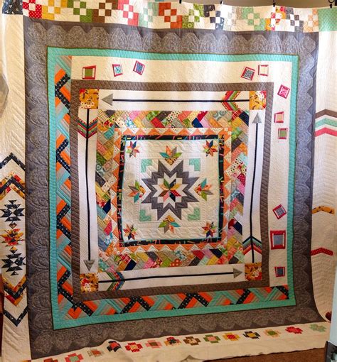 Quilting Together: Natalie's Round Robin Quilt