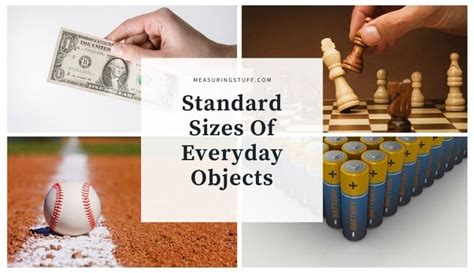 Standard Sizes Of Everyday Objects (#8 Is Surprising) - Measuring Stuff