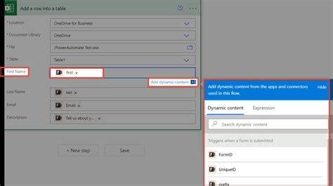 Microsoft Power Automate with Forms