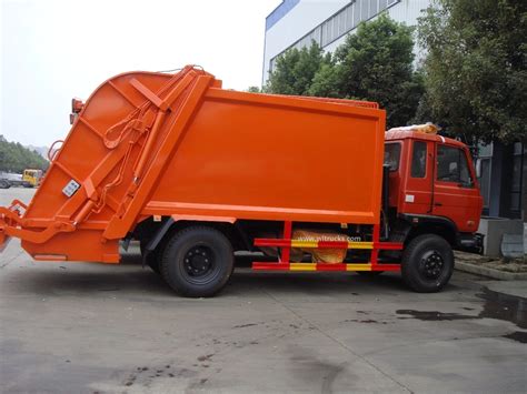 DFAC 145 10cbm garbage truck compactor