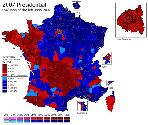 The changing face of the French left (1995-2007) | Mapping French Elections