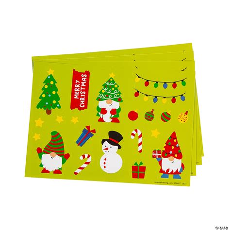 Christmas gnomes sticker Sheets Craft Supplies & Tools Papercraft Scrapbooking etna.com.pe