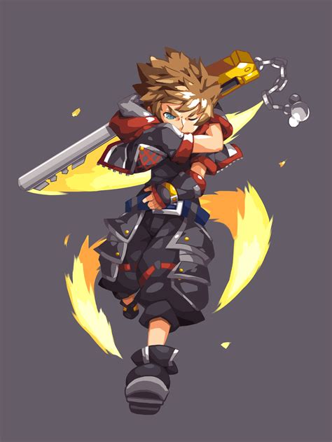 Sora Kingdom Hearts 3 by heromedley on DeviantArt