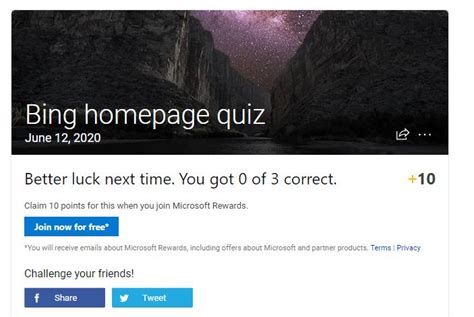 Best of Bing Homepage Quizzes:How to play Bing Homepage Quizzes