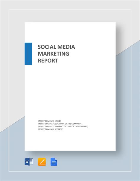 Editable Social Media Report Template - Google Docs, Word | Template.net