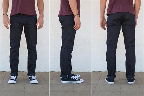 Indigo x Black Selvedge Jeans - Five Plus One