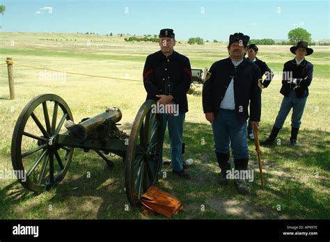 AJD50244, Fort Laramie, WY, Wyoming, Fort Laramie National Historic Site, re-enactment Stock ...