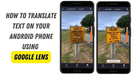 How to translate text on your Android phone using Google Lens