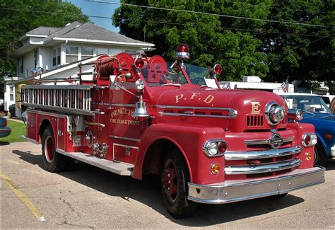 Seagrave Fire Truck - 1950's - a photo on Flickriver