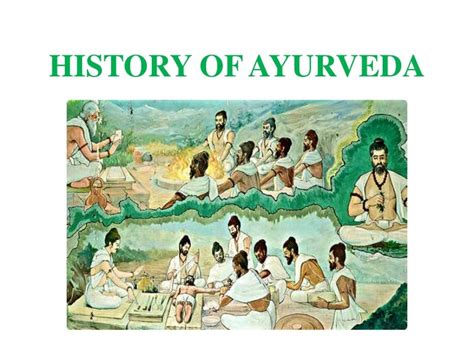 Brief history of ayurveda