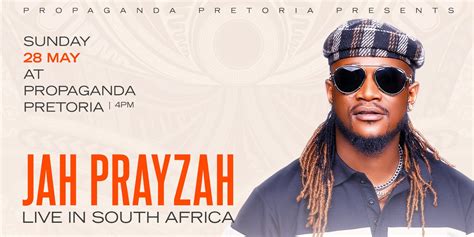 Jah Prayzah Live In South Africa - Computicket BoxOffice