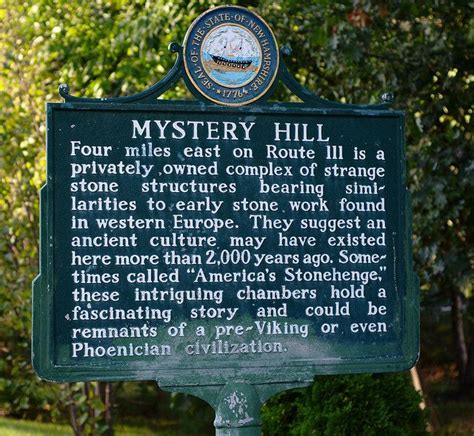 Mystery Hill, N Salem, New Hampshire (referred to as America's Stonehenge) | Great places to ...